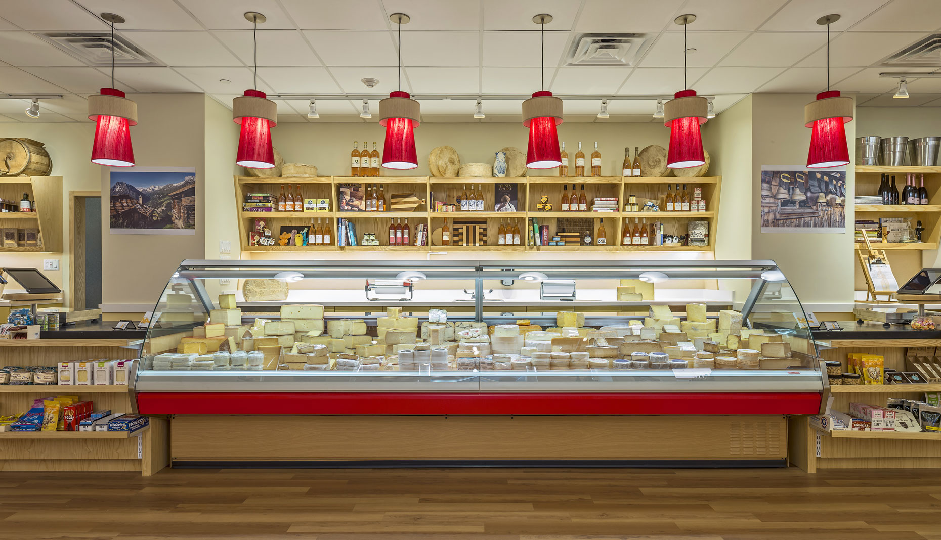 The Cheese Shop of Salem, Interior Design by Kenneth E. Hurd & Associates