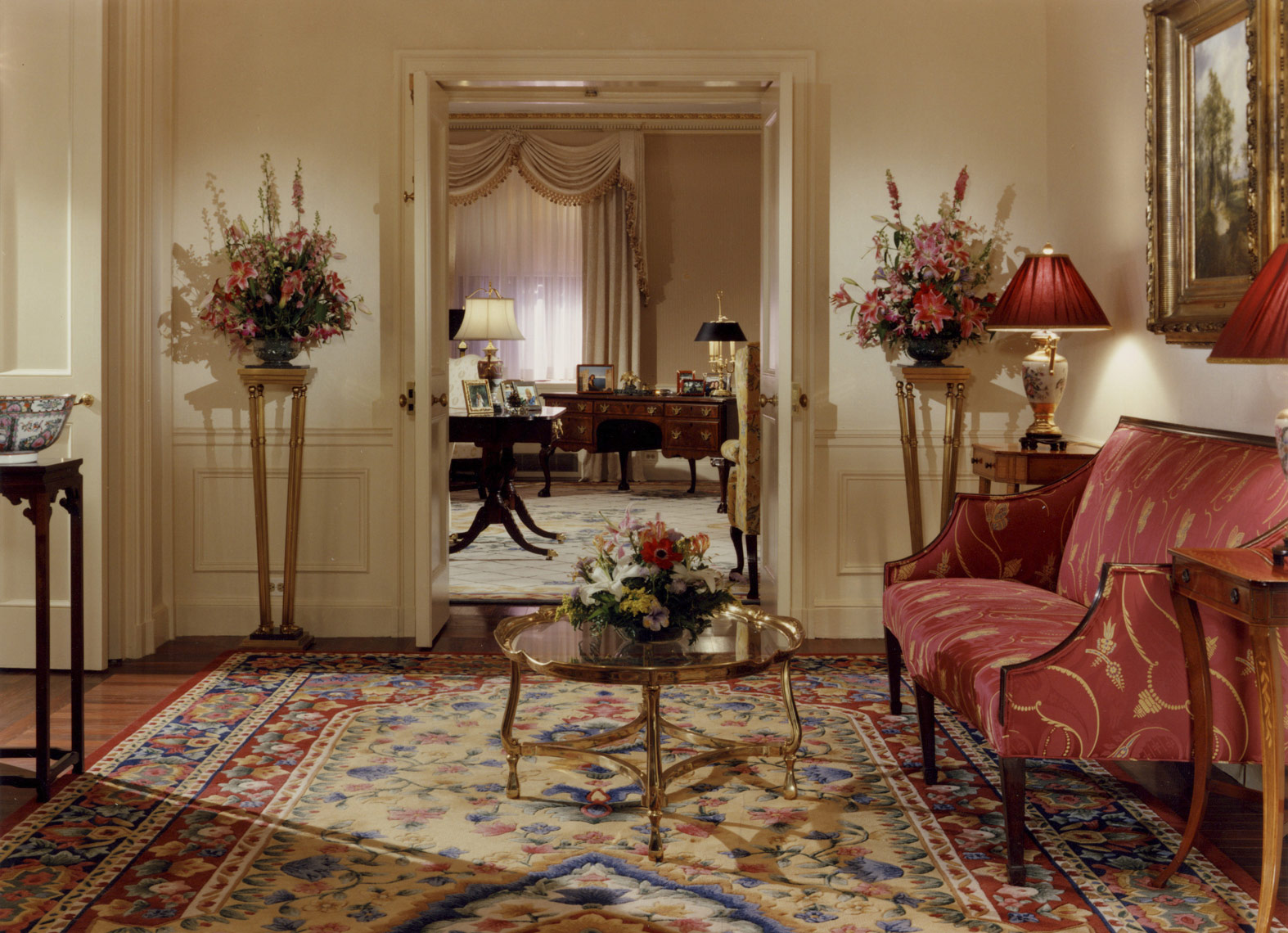 Waldorf Towers Presidential Suite, Interior Design by Kenneth E. Hurd & Associates